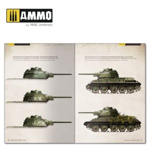 画像4: AMMO書籍[AMIG6145]WW.II T-34 カラー & 迷彩パターン (英/西/ロシア語併記) (4)