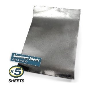 画像2: AMMO[AMIG8247]アルミフィニッシュテープシート (280mm x 195mm x 5枚) (2)