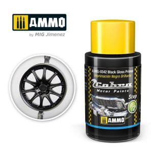 画像1: AMMO[AMO-0342]コブラモーターカラー：ブラックグロスプライマー (1)