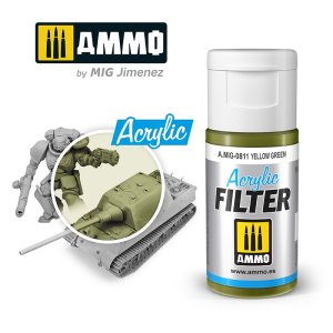 画像1: AMMO[AMIG0811]アクリルフィルター：イエローグリーン (1)