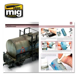 画像9: AMMO書籍[AMIG6250]モデリングスクール：鉄道模型の塗装法 (9)