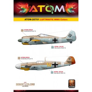 画像5: AMMO[ATOM-20701]アトム：WW.II ドイツ空軍カラー セット (5)