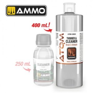 画像1: AMO[ATOM-20520]アトム 薄め液 & クリーナー (400mL) (1)