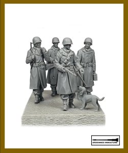 画像2: アルデンヌミニチュア[AR35067]1/35 WWII アメリカ陸軍歩兵No.3 弾薬箱を持つ歩兵 (2)