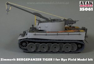 画像2: ATAK model[AT35061]1/35 WWII ドイツ タイガーI重戦車 戦車回収車戦隊用ツィンメリットセット(ライフィールドモデルRM-5008用) (2)