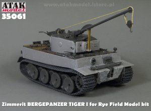 画像8: ATAK model[AT35061]1/35 WWII ドイツ タイガーI重戦車 戦車回収車戦隊用ツィンメリットセット(ライフィールドモデルRM-5008用) (8)