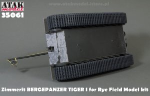 画像10: ATAK model[AT35061]1/35 WWII ドイツ タイガーI重戦車 戦車回収車戦隊用ツィンメリットセット(ライフィールドモデルRM-5008用) (10)