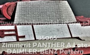 画像2: ATAK model[AT35065]1/35 WWII ドイツ パンサー戦車A型後期型 MAN社製用ツィンメリットセット(モンモデルTS-035用) (2)