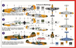 画像2: AZモデル[AZM7536]1/72 Bf109F-4 JG54 (2)