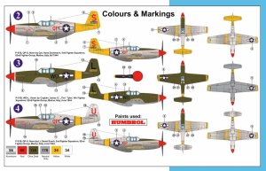 画像2: AZモデル[AZM7515]1/72 P-51Bマスタング「第52戦闘飛行隊」 (2)