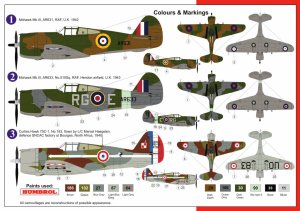 画像2: AZモデル[AZM7572]1/72カーチス　モホークMk.III/H.75 RAF/フランス (2)