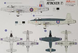 画像2: AZモデル[AZM7327]1/72 スーパーマリン・アタッカー　プロトタイプ (2)