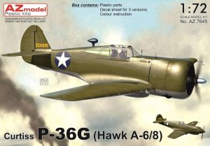 画像1: AZモデル[AZM7645]1/72 カーチスホークP-36G (H-75A-6/8) (1)