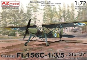 画像1: AZモデル[AZM7647]1/72 Fi156C-1/3/5シュトルヒ「海外仕様」 (1)