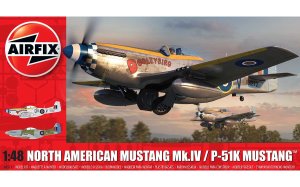 画像1: エアフィックス[AIRA05137]1/48 ノースアメリカンマスタングＭｋ．ＩＶ (1)