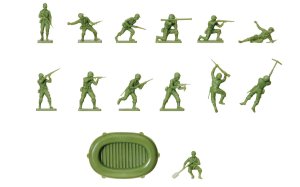 画像2: エアフィックス[AIRA00716V]1/76  WWIIアメリカ海兵隊 (2)