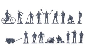 画像2: エアフィックス[AIRA00747V]1/76 RAFクルー (2)