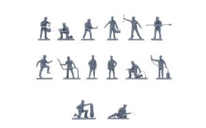 画像2: エアフィックス[AIRA00755V]1/76 ドイツ空軍クルー (2)