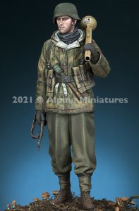 画像5: Alpine Miniatures[AM16042]1/16 WWII 独 第28猟兵師団「鉄十字師団」立像 (5)