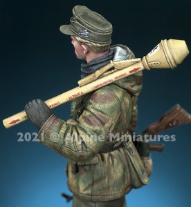 画像11: Alpine Miniatures[AM16042]1/16 WWII 独 第28猟兵師団「鉄十字師団」立像 (11)