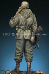 画像9: Alpine Miniatures[AM16042]1/16 WWII 独 第28猟兵師団「鉄十字師団」立像 (9)