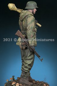 画像4: Alpine Miniatures[AM16042]1/16 WWII 独 第28猟兵師団「鉄十字師団」立像 (4)