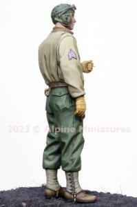 画像12: Alpine Miniatures[AM16044]1/16 WWII 米 第2機甲師団 戦車兵「ヘル オン ホイールズ」 (12)