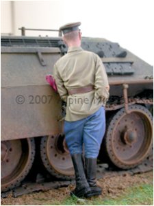 画像3: Alpine Miniatures[AM35004]1/35ロシア戦車長（WW2　初期） (3)