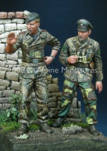 画像2: Alpine Miniatures[AM35068]1/35 武装SS戦車兵セット(1944-1945) (2)