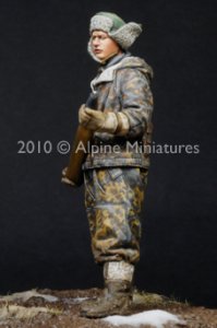 画像4: Alpine Miniatures[AM35106]1/35 武装親衛隊 パンタークルー#2(毛皮帽と略帽の２ヘッド付) (4)