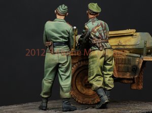 画像5: Alpine Miniatures[AM35147]1/35 武装親衛隊戦車クルーセット（2体） (5)