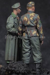 画像5: Alpine Miniatures[AM35159]1/35ヴェンシェと下士官セット(ノルマンディ戦) (5)