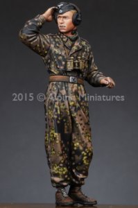 画像3: Alpine Miniatures[AM35187]1/35 武装親衛隊戦車指揮官(ツナギ迷彩服)#1 (3)