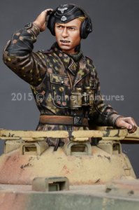 画像2: Alpine Miniatures[AM35189]1/35 武装親衛隊戦車指揮官(迷彩服)2体セット (2)
