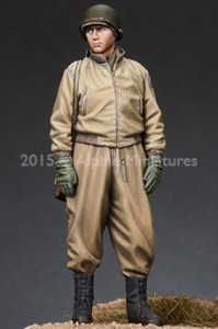 画像4: Alpine Miniatures[AM35190]1/35 WWII 米戦車兵 #1(冬季ジャケット、M1カービン) (4)