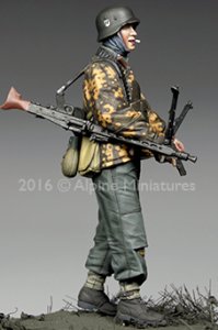 画像2: Alpine Miniatures[AM35211]1/35 WWII独 武装親衛隊機銃手 ハンセン戦闘団(バルジの戦い) (2)