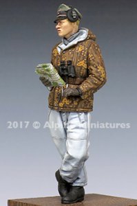 画像3: Alpine Miniatures[AM35238]1/35 WWII独 SS戦車長(防寒服) (3)