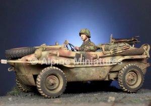 画像4: Alpine Miniatures[AM35279]1/35 WWII ドイツ武装親衛隊 シュビムワーゲンドライバーHJ (4)