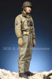 画像9: Alpine Miniatures[AM35284]1/35 WWII 米陸軍マフラー姿の戦車長＃1 (9)