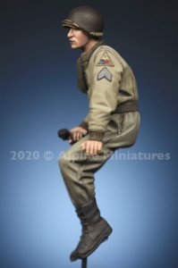 画像7: Alpine Miniatures[AM35285]1/35 WWII 米陸軍マフラー姿の戦車長＃2 (7)