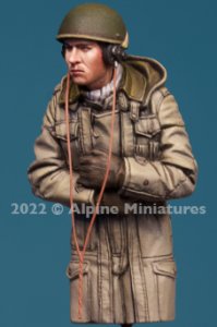 画像5: Alpine Miniatures[AM35297]1/35 WWII イギリス陸軍戦車長＃2 腕を組む戦車長 (5)