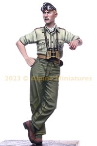 画像2: Alpine Miniatures[AM35309]1/35 WWII ドイツアフリカ軍団 装甲部隊下士官 (2)