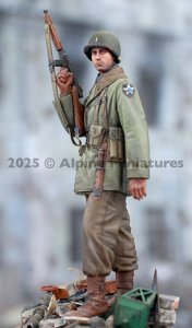 画像2: Alpine Miniatures[AM16047]1/16 WWII アメリカ 第2歩兵師団「インディアン・ヘッド師団」 (2)