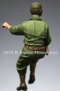 画像7: Alpine Miniatures[AM35270]1/35 WWII 米 腕捲りした夏場の米戦車長 (7)