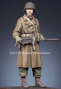 画像2: Alpine Miniatures[AM35293]1/35 WWIIアメリカ陸軍 M1919射撃手 冬 (2)