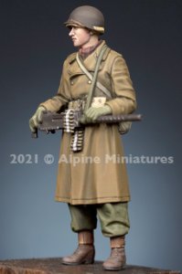 画像5: Alpine Miniatures[AM35293]1/35 WWIIアメリカ陸軍 M1919射撃手 冬 (5)