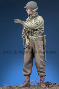 画像6: Alpine Miniatures[AM35303]1/35 WWIIアメリカ陸軍歩兵 指示を出す冬季装備の下士官 (6)