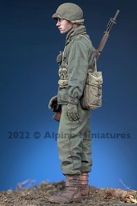 画像7: Alpine Miniatures[AM35304]1/35 WWIIアメリカ陸軍歩兵 冬姿の歩兵 (7)