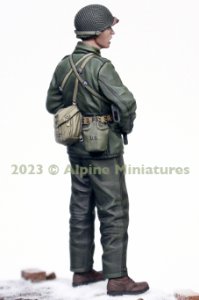 画像9: Alpine Miniatures[AM35312]1/35 WWII アメリカ陸軍歩兵 M3グリースガンを持った歩兵 (9)