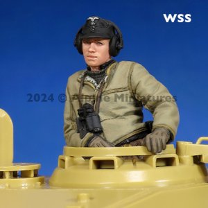 画像2: Alpine Miniatures[AM35315]1/35 WWII ドイツ キューポラにもたれる戦車指揮官 (2)